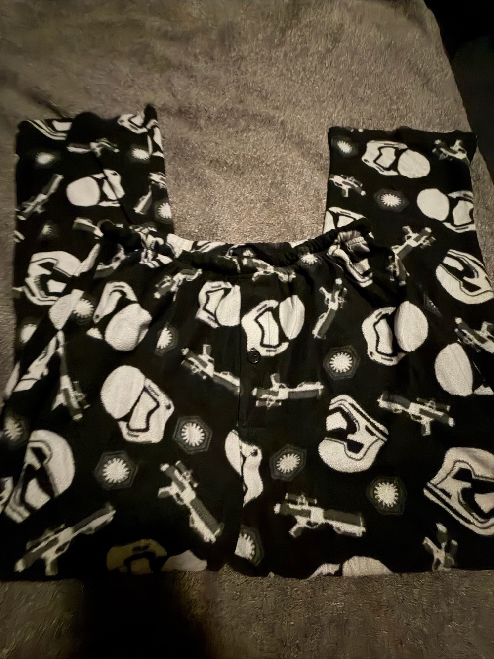 Star Wars Black & White Stormtrooper Jogger Pants